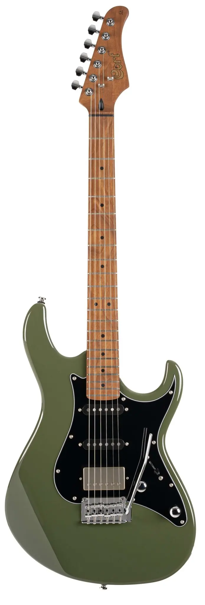 Cort G250 SE Olive Dark Green w'£225 Custom Pro Setup Package - Image 20