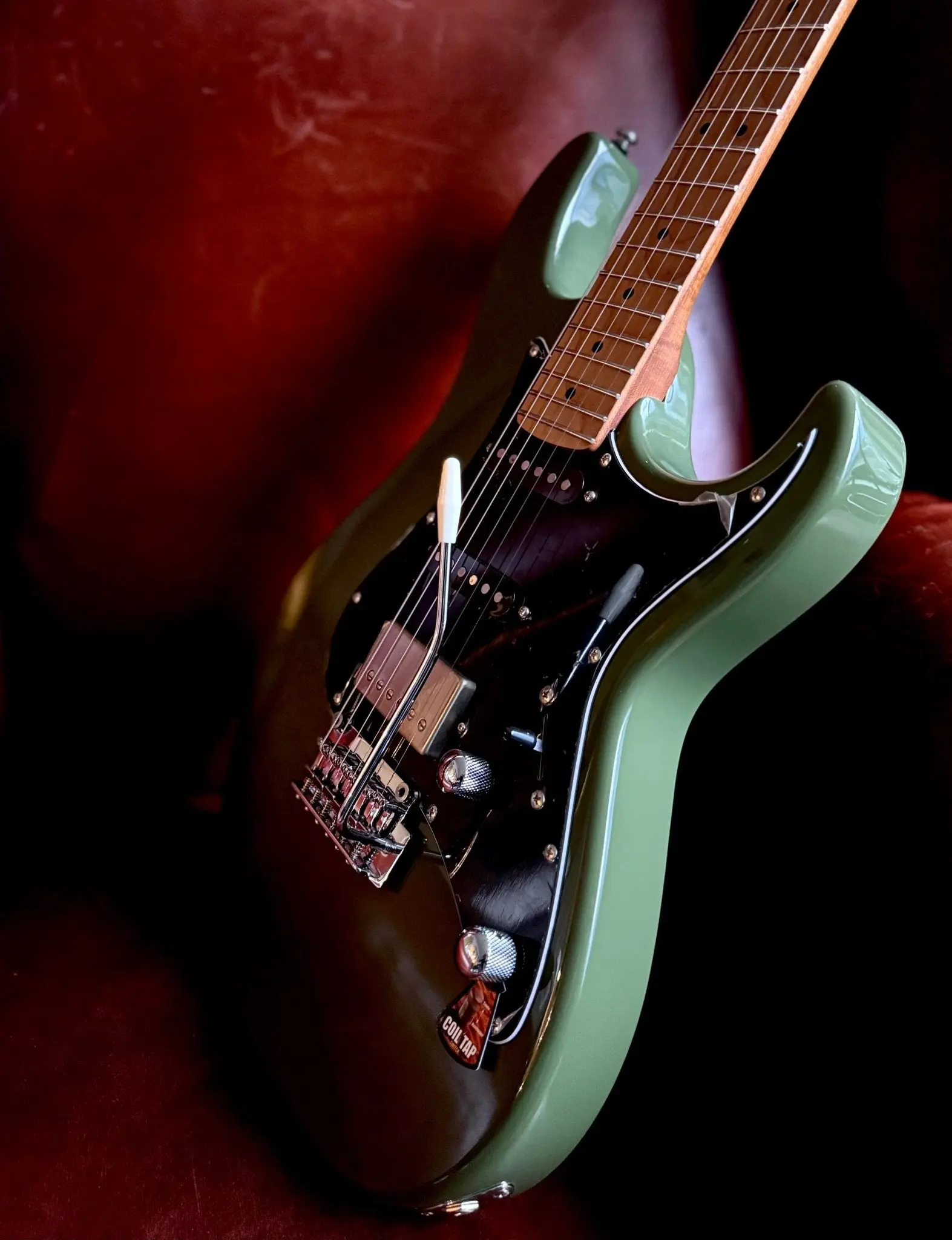 Cort G250 SE Olive Dark Green w'£225 Custom Pro Setup Package - Image 9