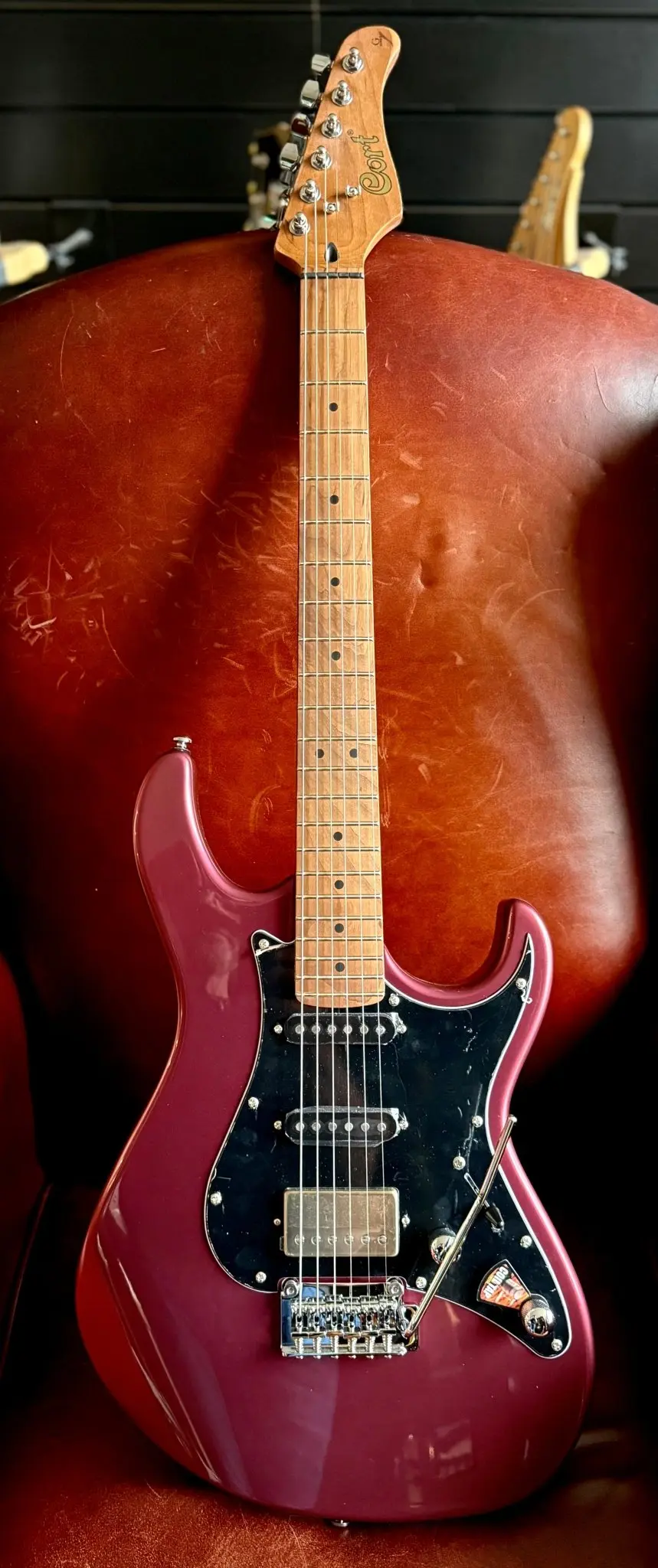 Cort G250 SE Vivid  Burgundy w'£225 Custom Pro Setup Package - Image 13