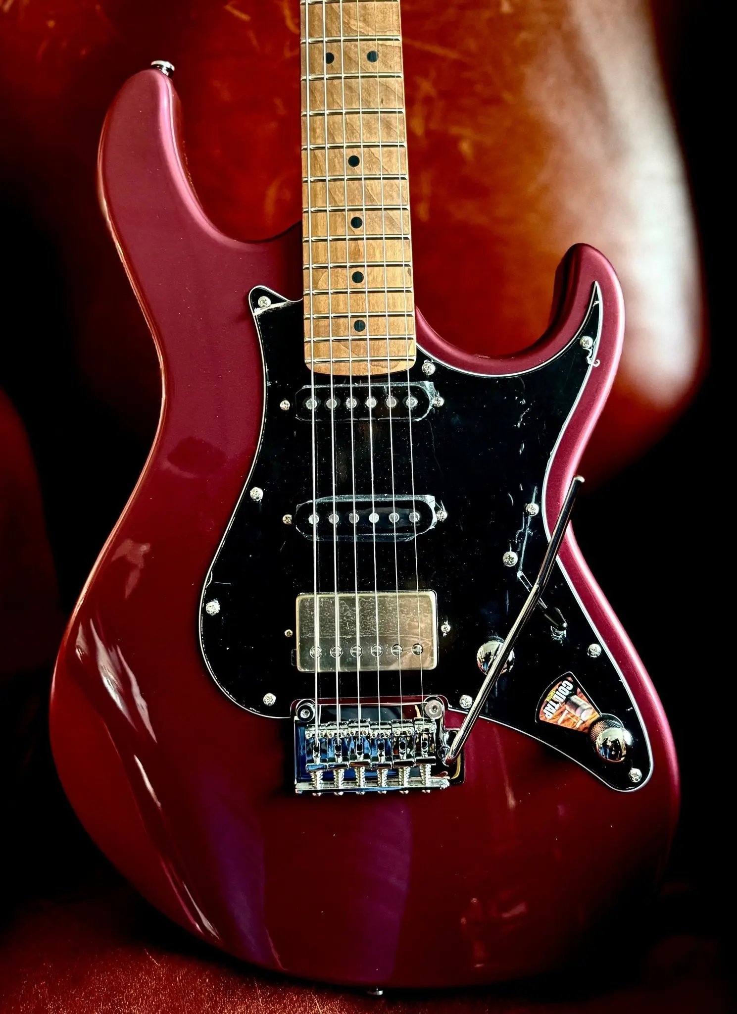 Cort G250 SE Vivid  Burgundy w'£225 Custom Pro Setup Package - Image 3