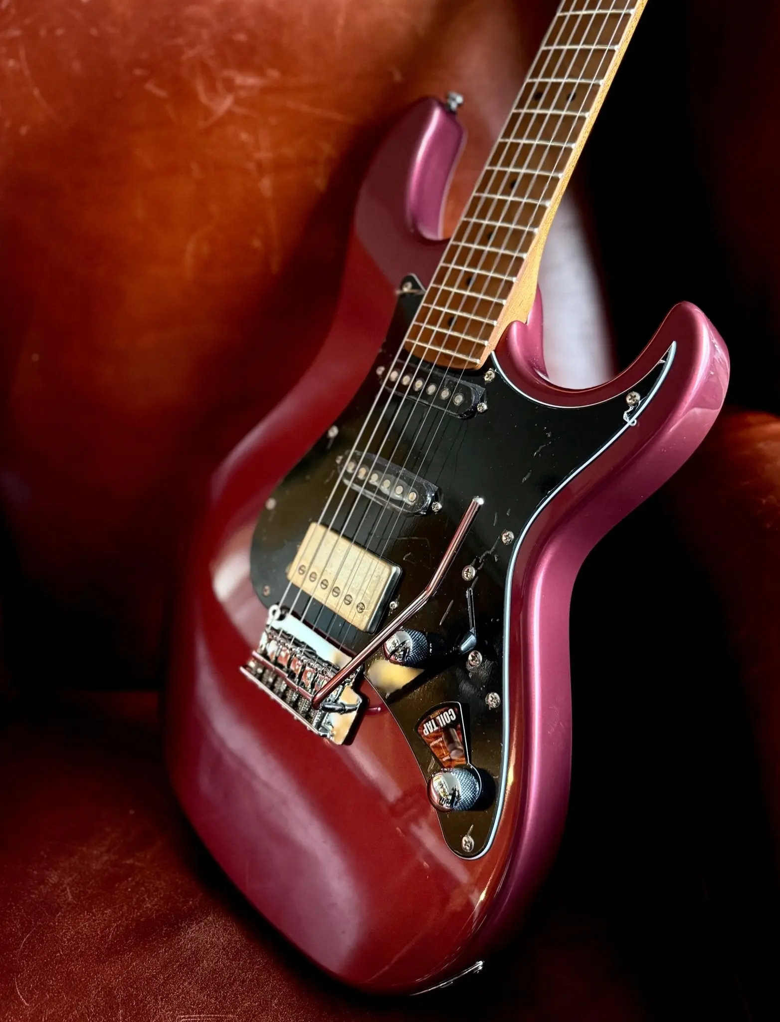 Cort G250 SE Vivid  Burgundy w'£225 Custom Pro Setup Package - Image 8
