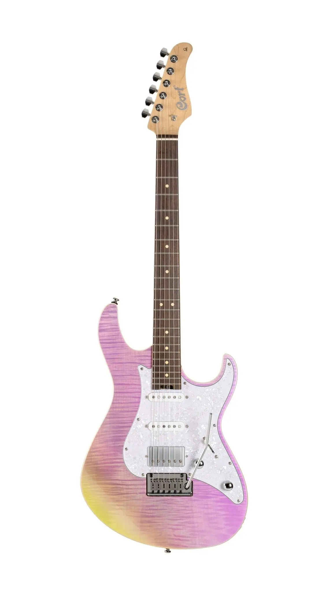 Cort G280 Select Trans Chameleon Purple - Image 7