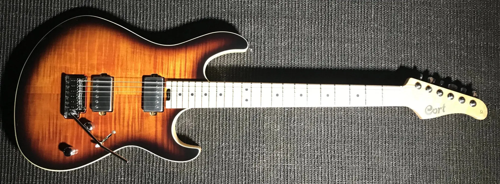 Cort G290 FAT II Antique Violin Burst Electric Guitar - Image 5
