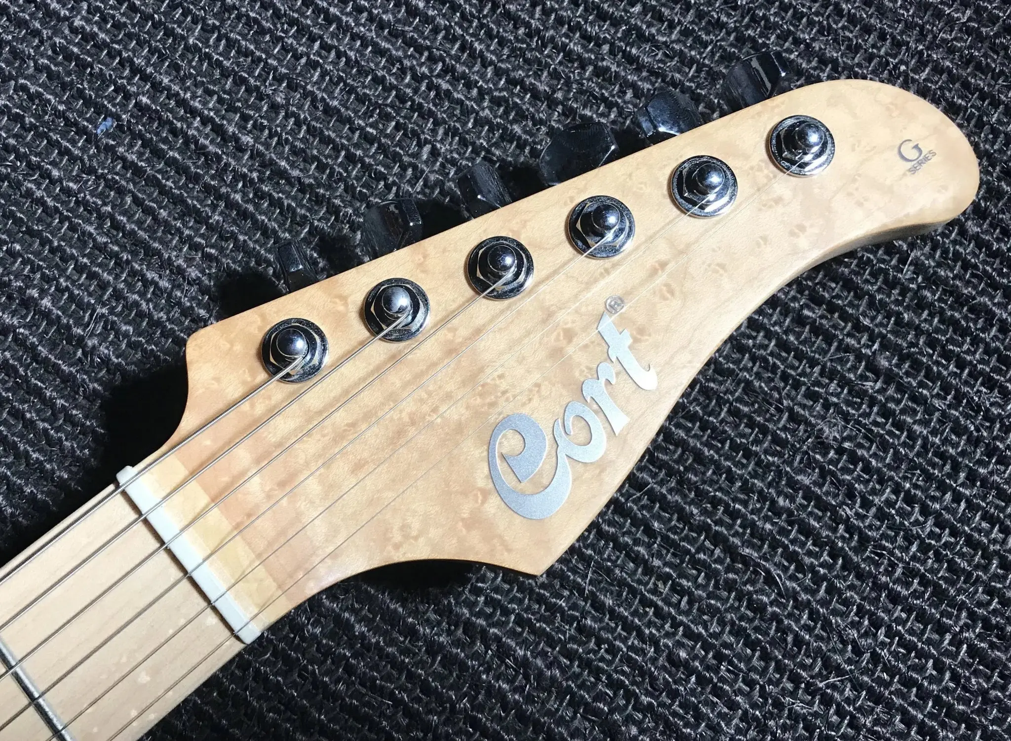Cort G290 FAT II Bright Blue Burst Electric Guitar - Image 23