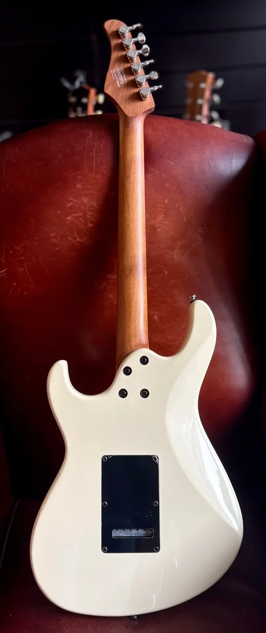 Cort G290 Modern Military Beige Electric Guitar - Image 8