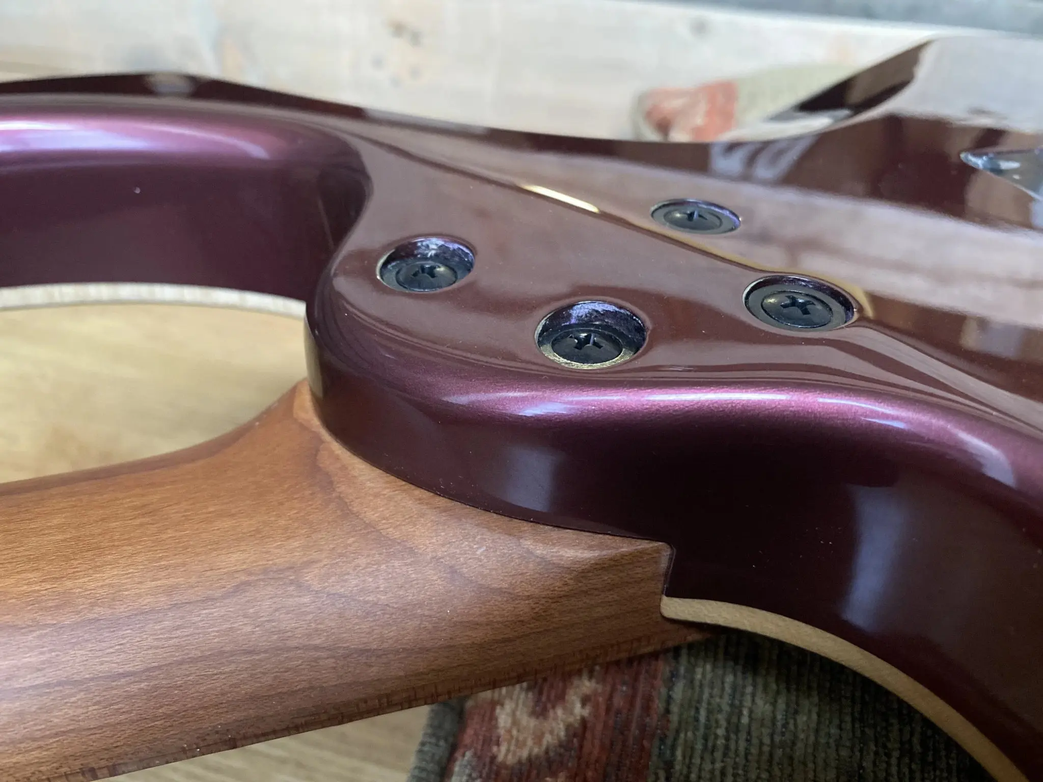 Cort G300 Pro Vivid Burgundy Electric Guitar - Image 18