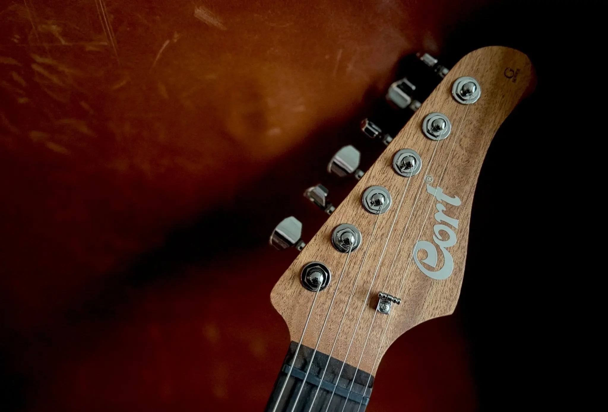Cort G300 Raw Natural Satin Electric Guitar - Image 12