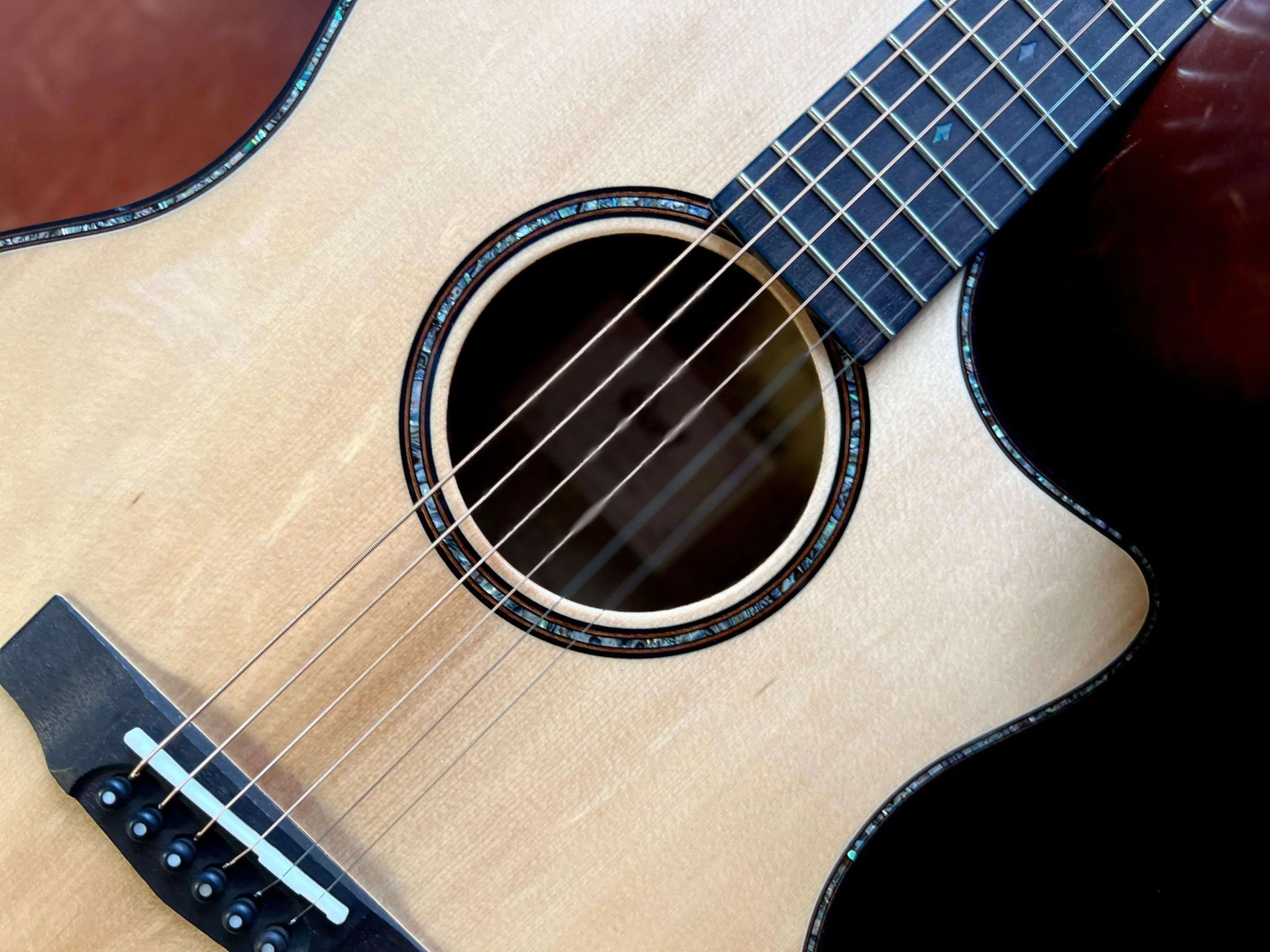 Cort GA MY Bevel Natural Electro Acoustic Guitar - Image 10
