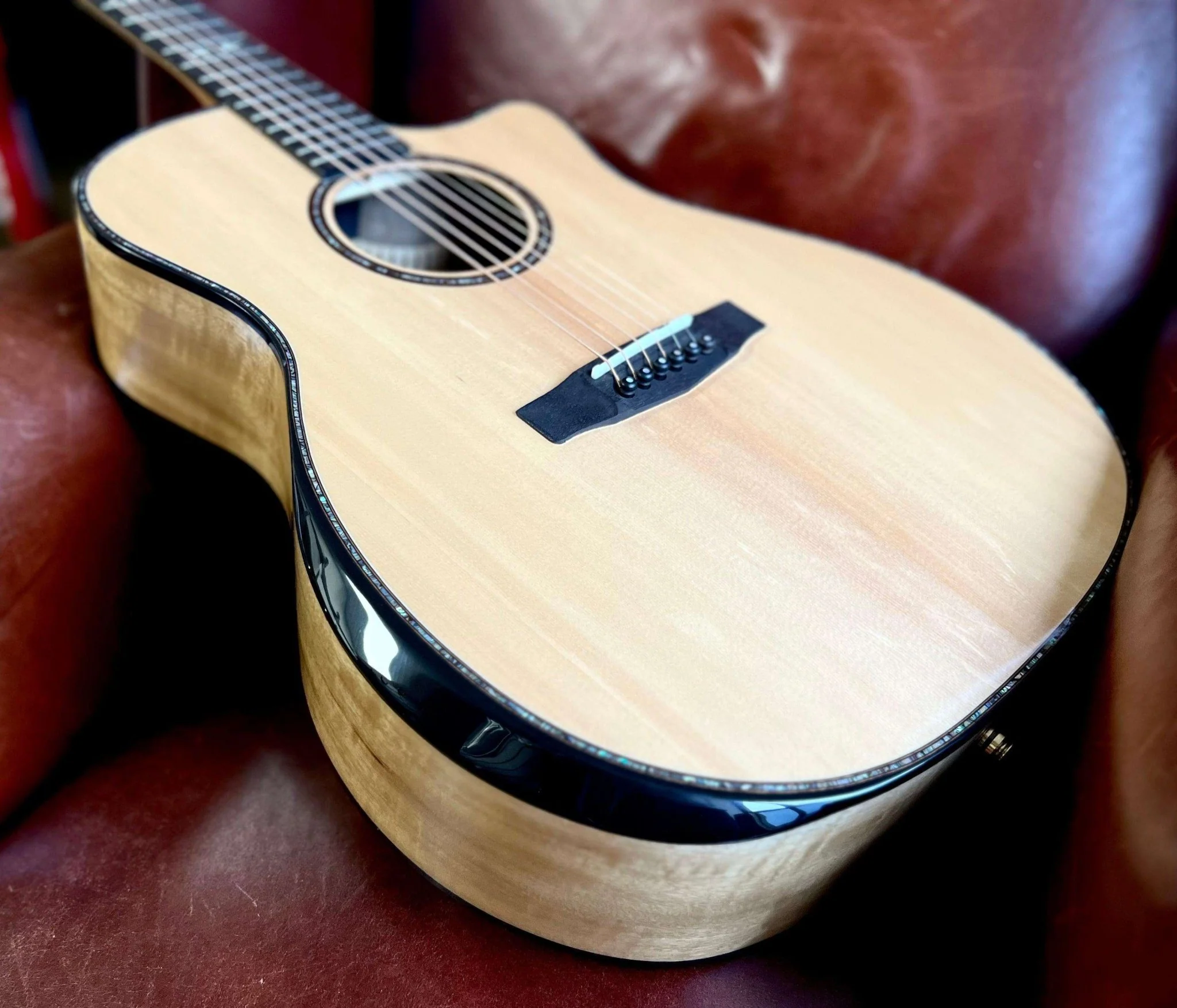 Cort GA MY Bevel Natural Electro Acoustic Guitar - Image 22