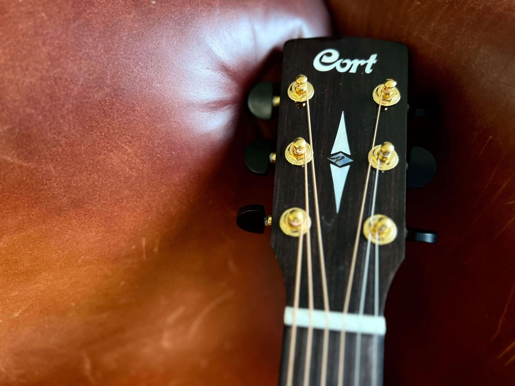 Cort GA MY Bevel Natural Electro Acoustic Guitar - Image 27
