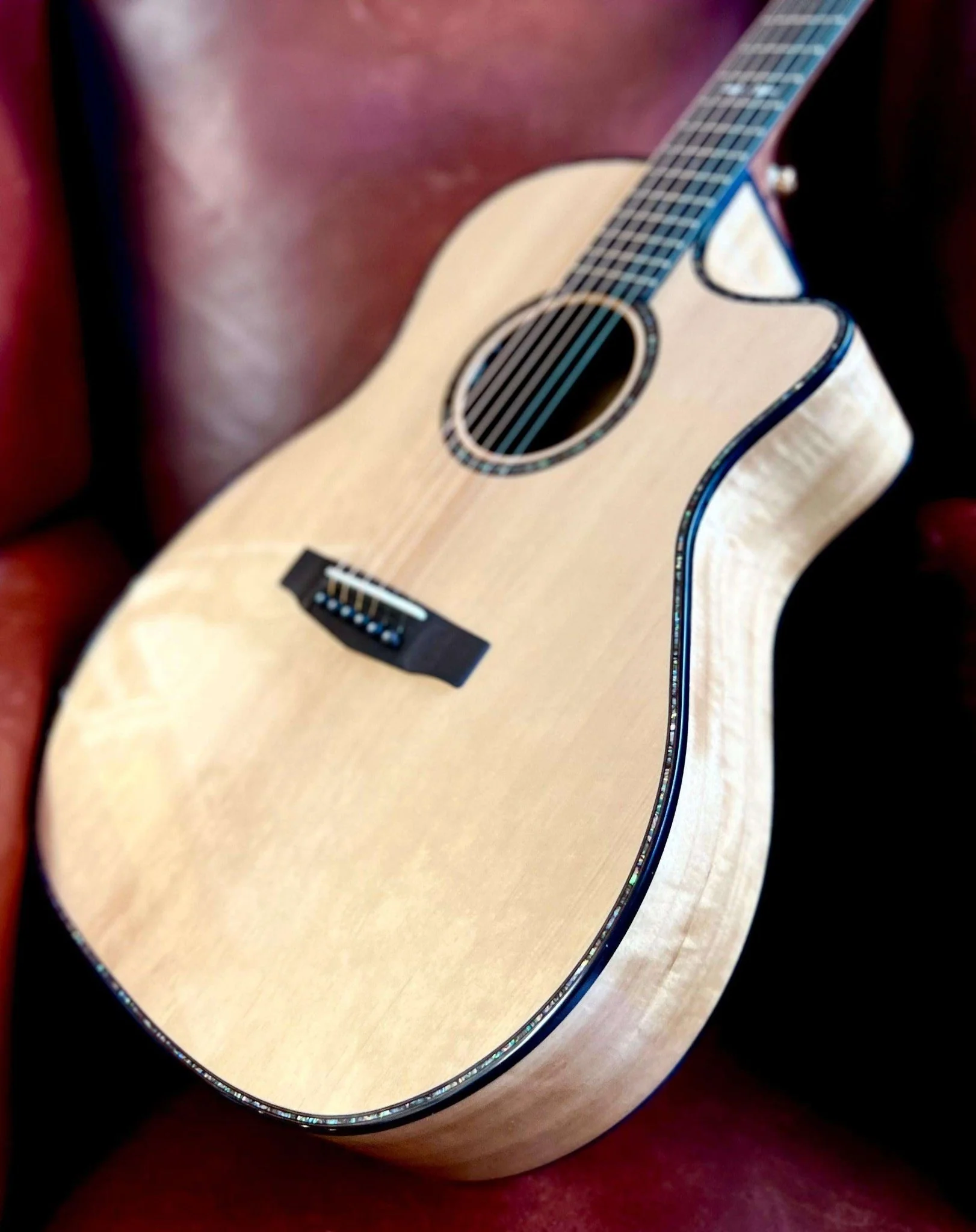 Cort GA MY Bevel Natural Electro Acoustic Guitar - Image 29