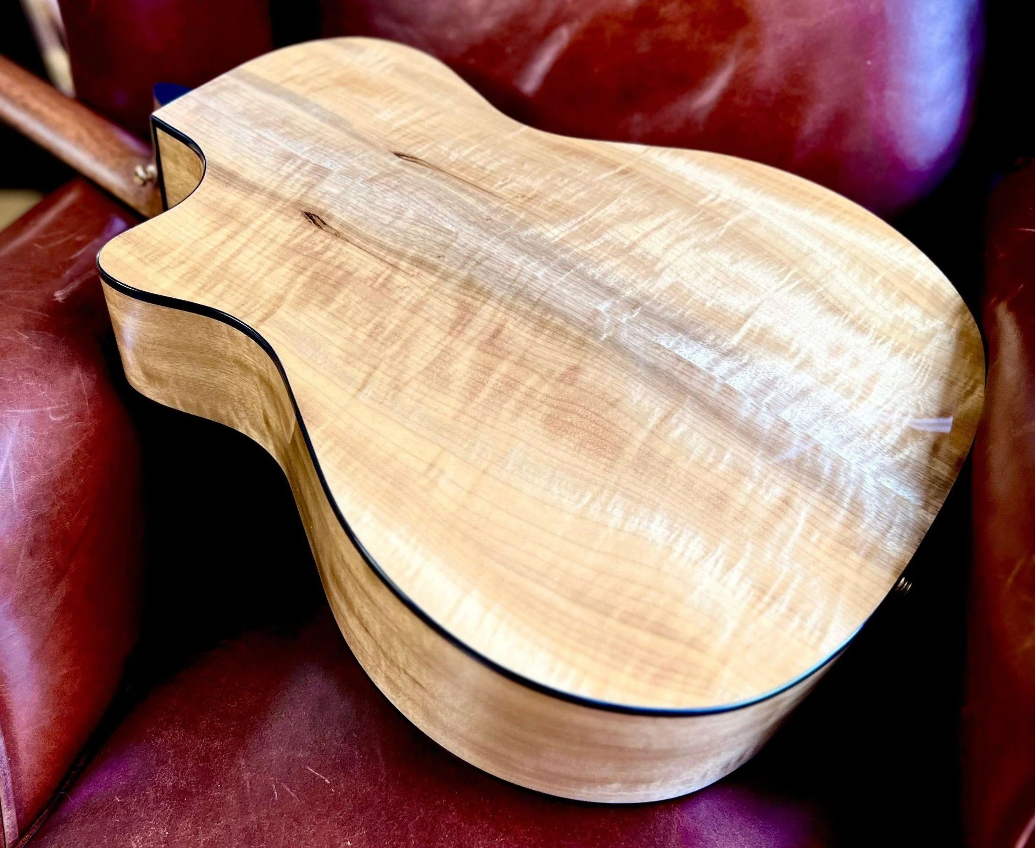 Cort GA MY Bevel Natural Electro Acoustic Guitar - Image 6