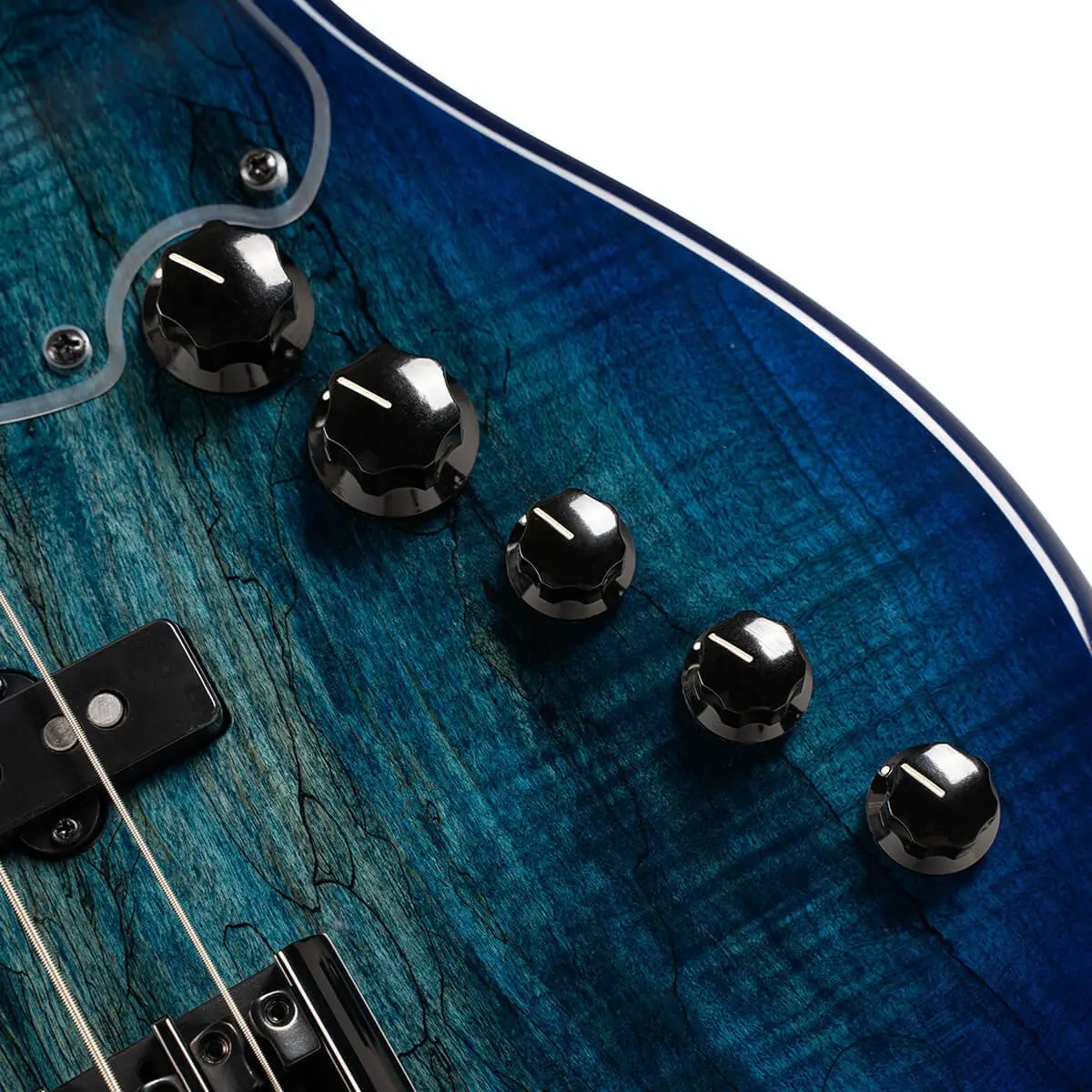 Cort GB-Fusion 4 Blue Burst w/bag Bass Guitar - Image 6