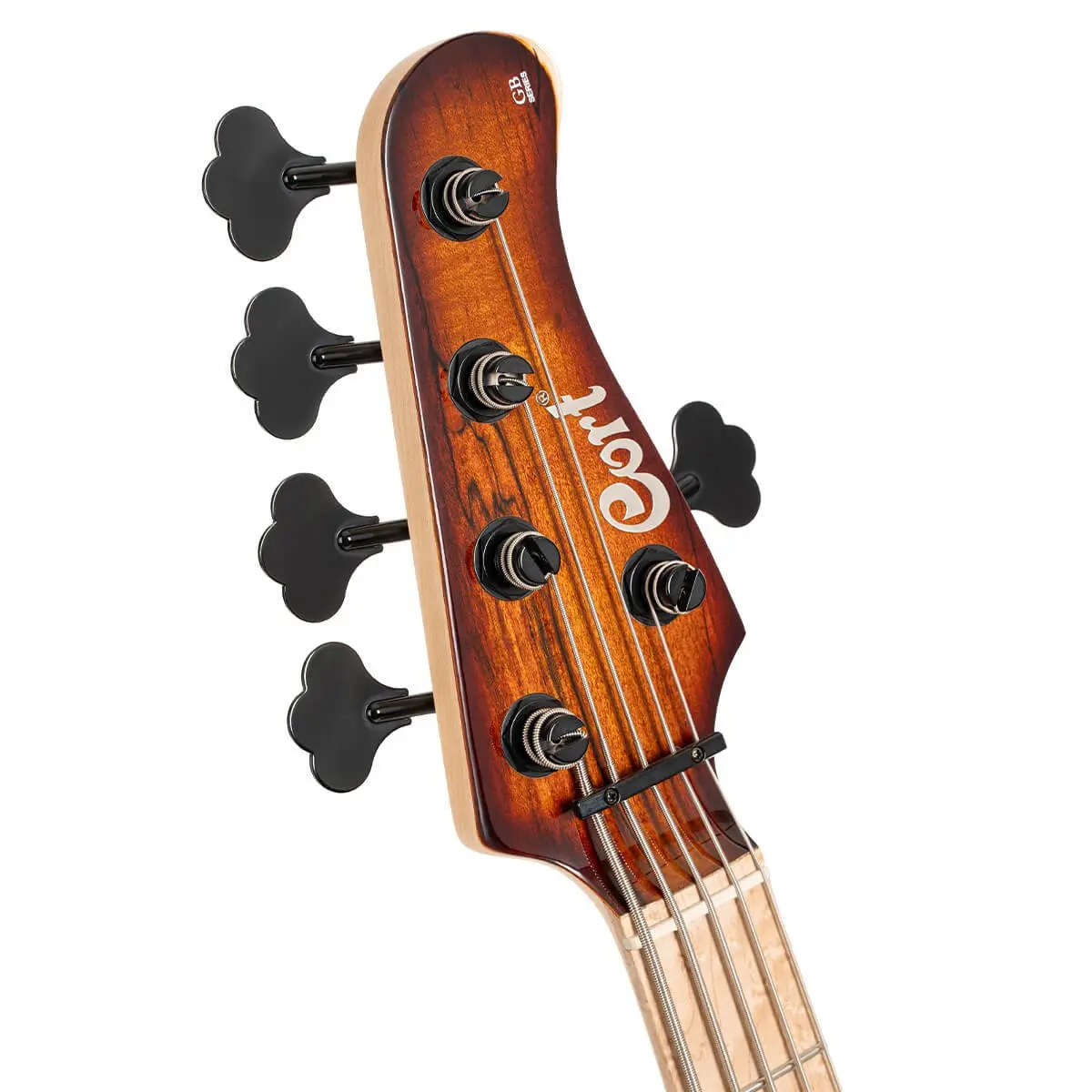 Cort GB-Fusion 5 Antique Brown Burst w/bag  Bass Guitar - Image 4