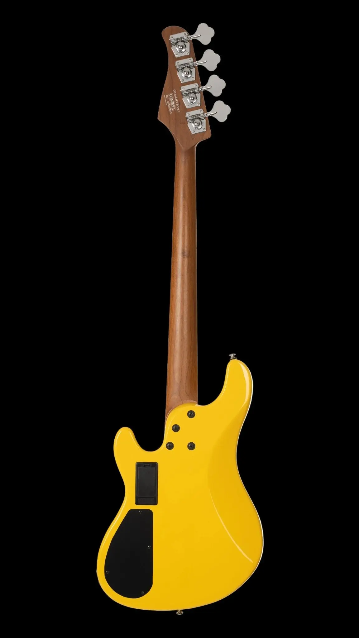 Cort GB Short Scale Bass Guitar Yellow Crush - Image 2