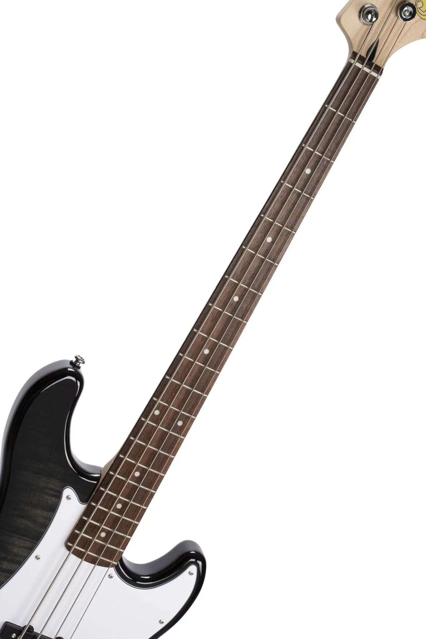 Cort GB24JJ Trans Black Bass Guitar - Image 12