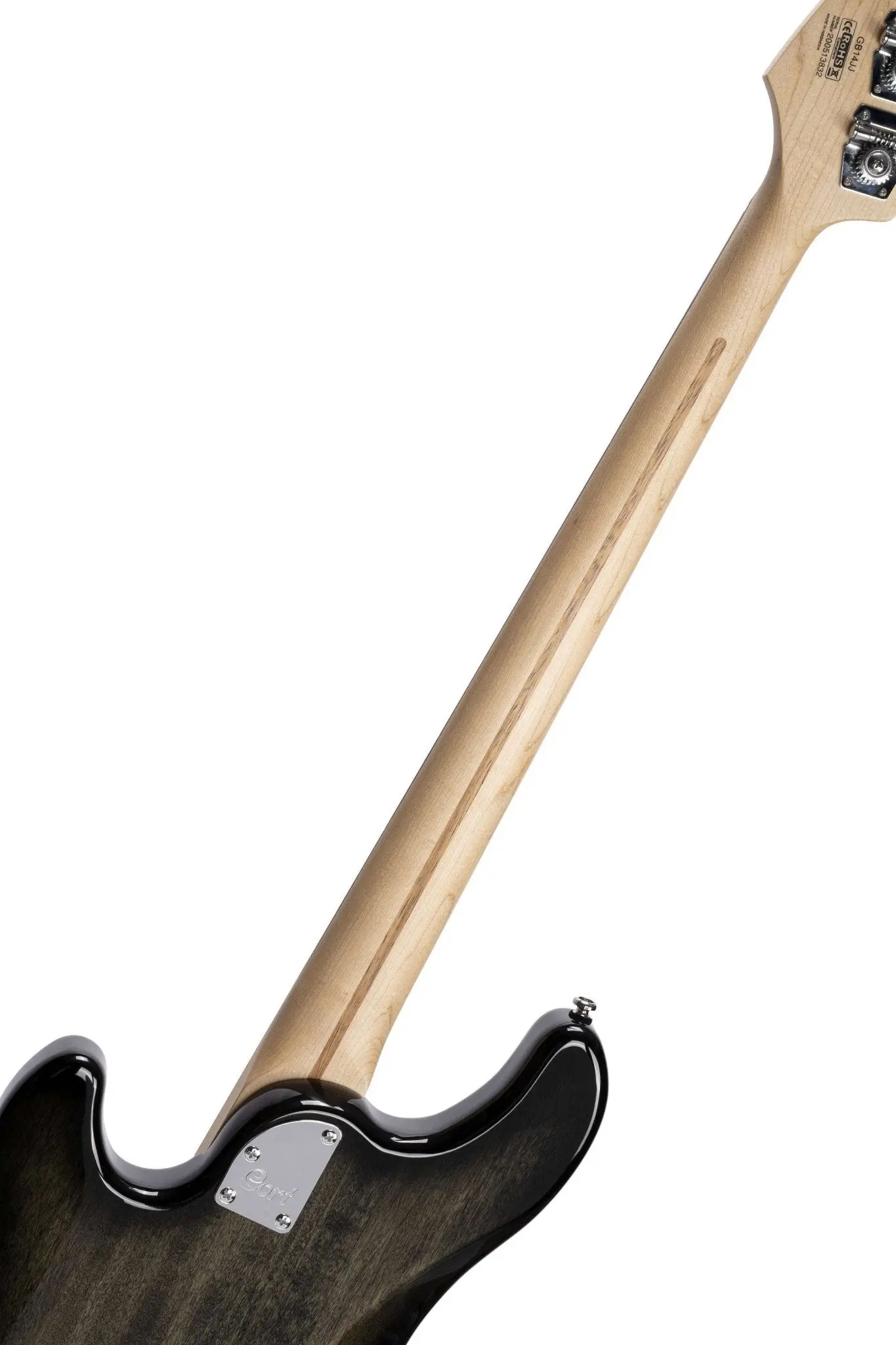 Cort GB24JJ Trans Black Bass Guitar - Image 13
