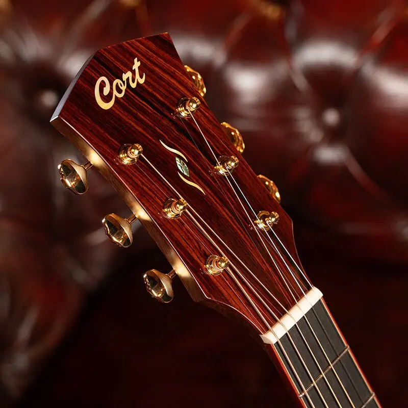 Cort Gold A10 Cocobolo Electro Acoustic Guitar - Image 10