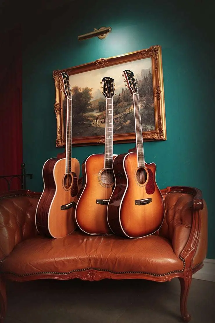 Cort Gold Electro Acoustic A8 w/case Natural - Image 25