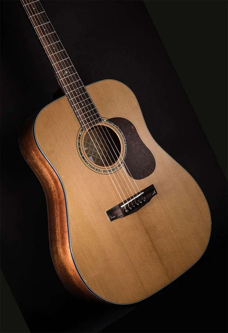 Cort Gold D6 w/case Natural Electro Acoustic Guitar - Image 19