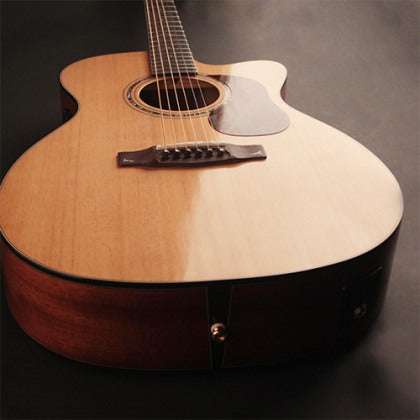 Cort Gold OC6 w/case Natural Electro Acoustic Guitar - Image 15