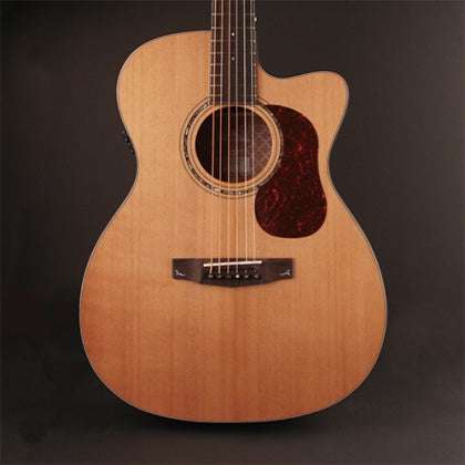 Cort Gold OC6 w/case Natural Electro Acoustic Guitar - Image 8