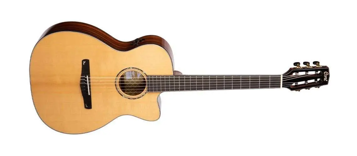 Cort Gold OC8 Nylon Hybrid (48mm nut) Electro Nylon Guitar. Top Recommendation - Image 13