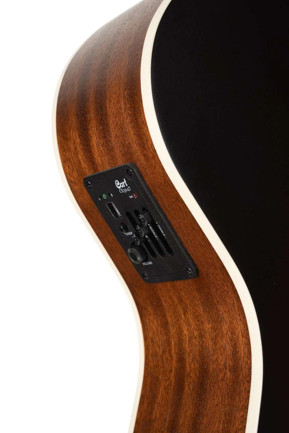 Cort Grand Regal GA1E Open Pore Sunburst Electro Acoustic Guitar - Image 9
