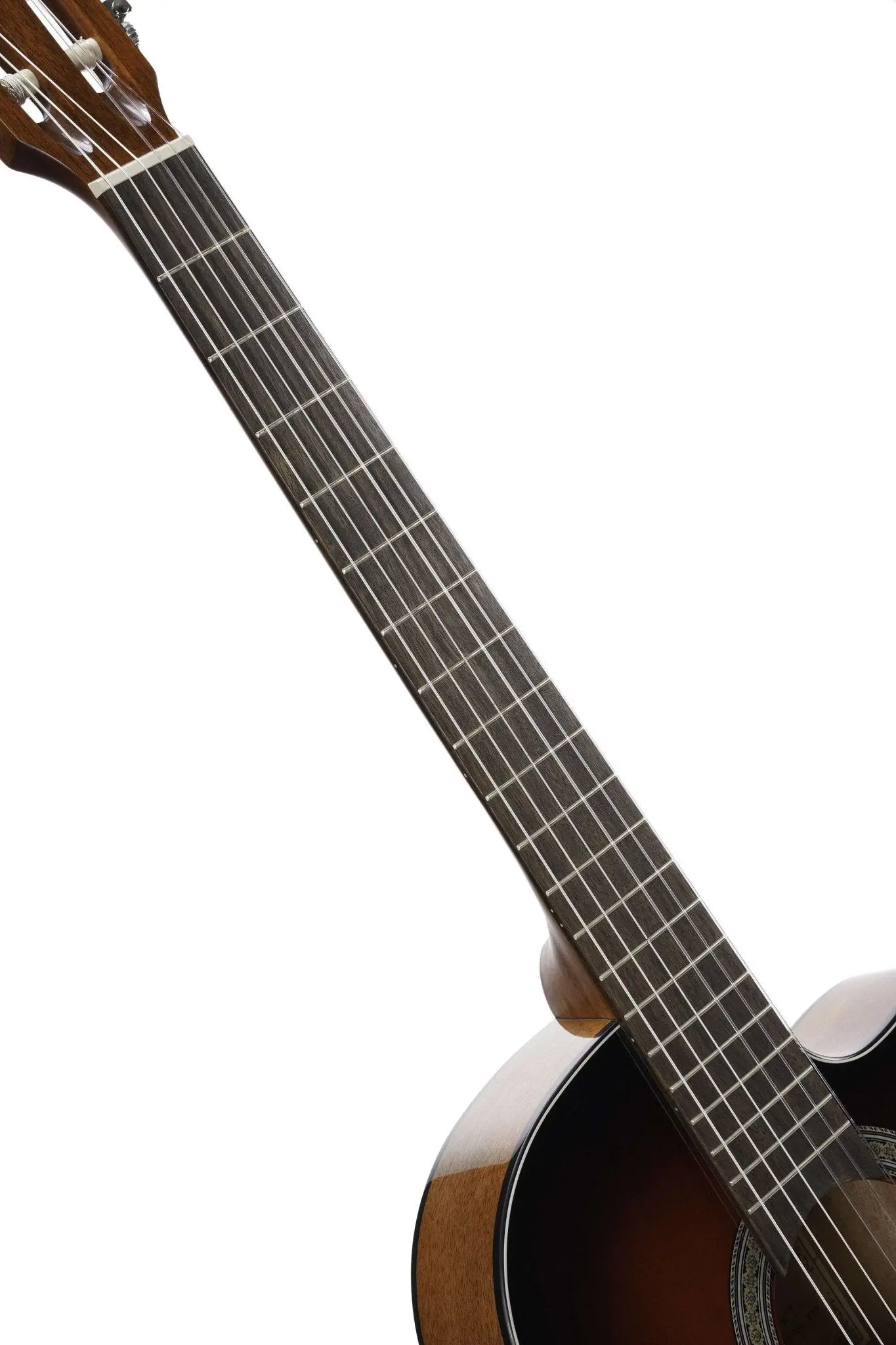 Cort Jade E Nylon Burgundy Red Burst - Image 13