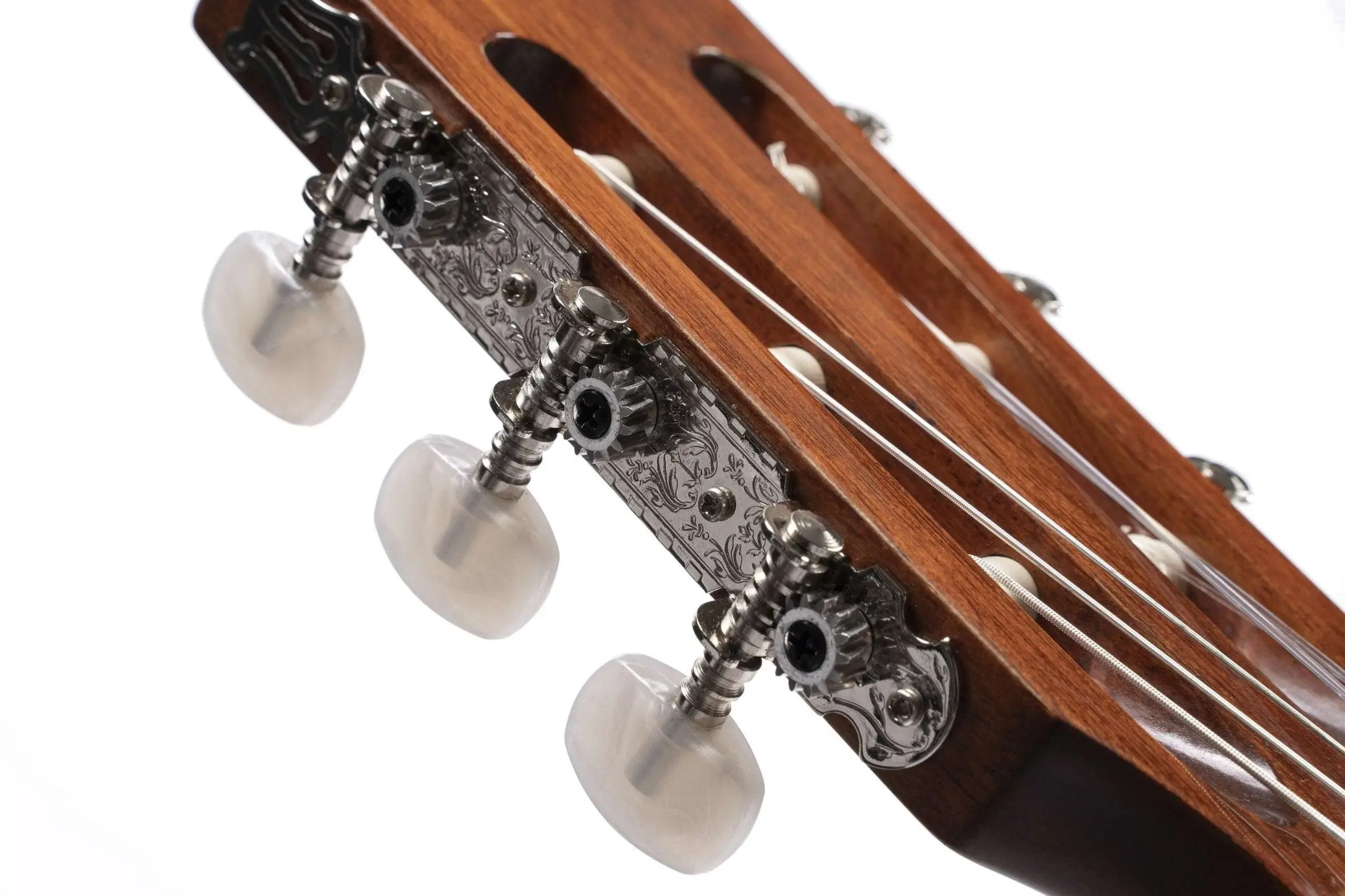 Cort Jade E Nylon Burgundy Red Burst - Image 16