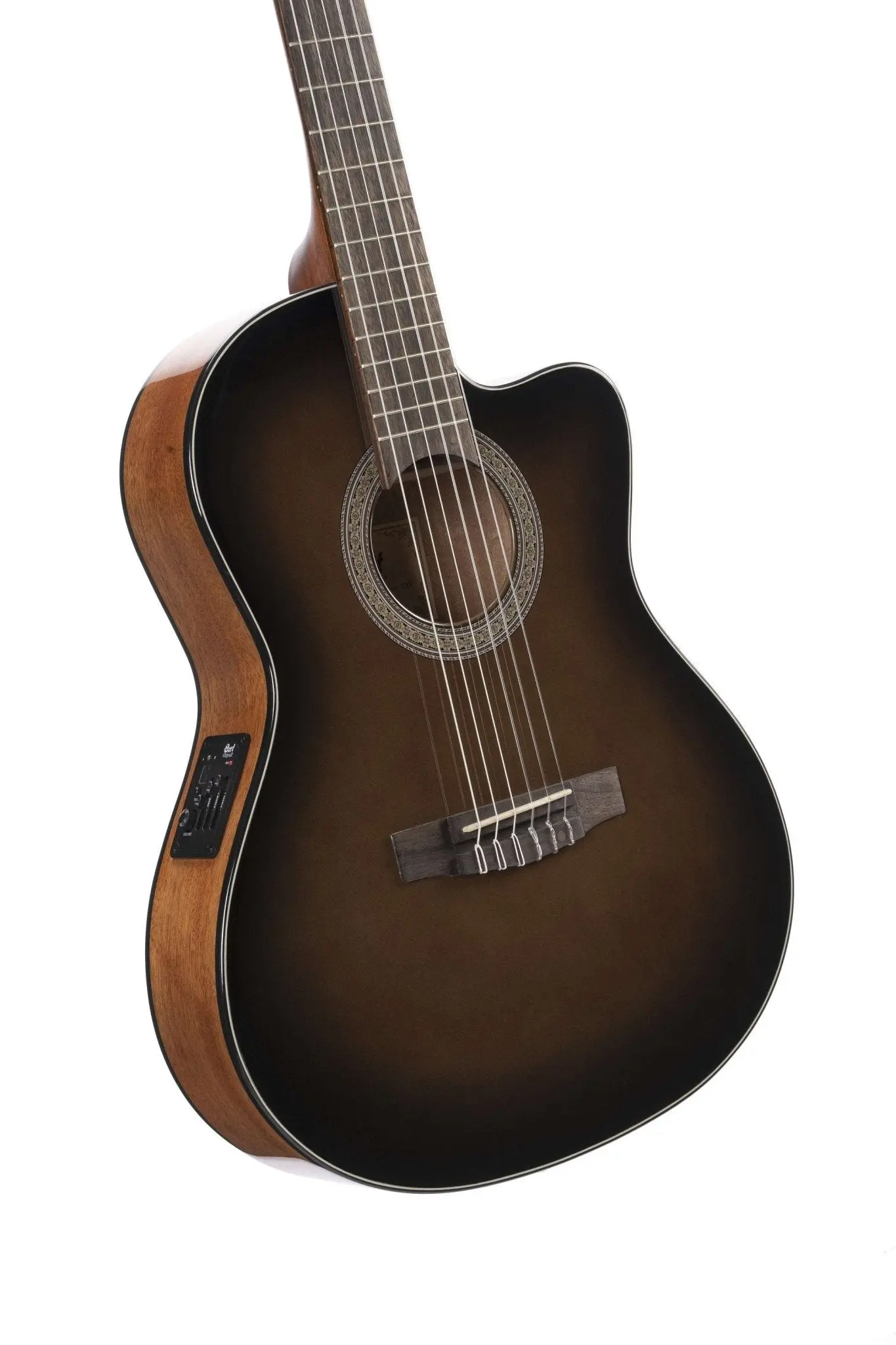 Cort Jade E Nylon Dark Brown Burst - Image 10