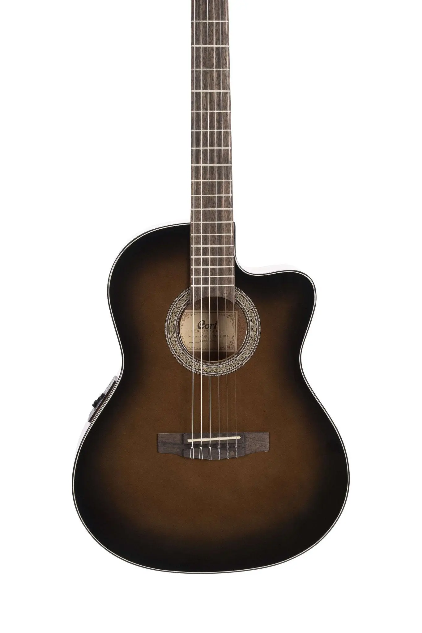 Cort Jade E Nylon Dark Brown Burst - Image 6