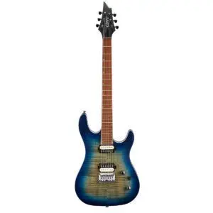 Cort KX300 Open Pore Cobalt Burst Electric Guitar - Image 10