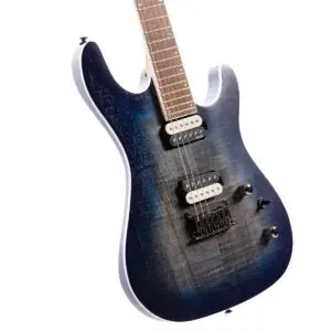 Cort KX300 Open Pore Cobalt Burst Electric Guitar - Image 12