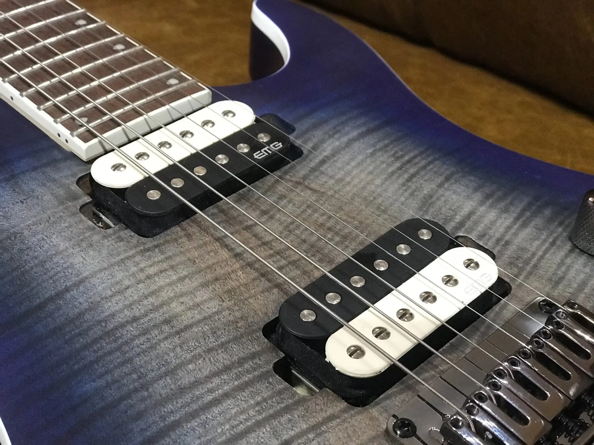 Cort KX300 Open Pore Cobalt Burst Electric Guitar - Image 26