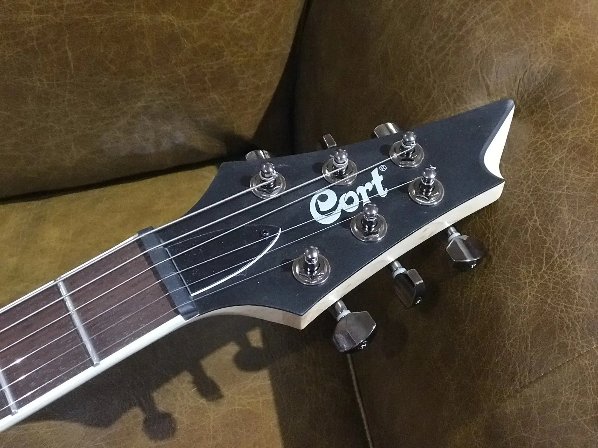 Cort KX300 Open Pore Cobalt Burst Electric Guitar - Image 27