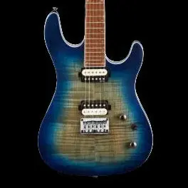 Cort KX300 Open Pore Cobalt Burst Electric Guitar - Image 8