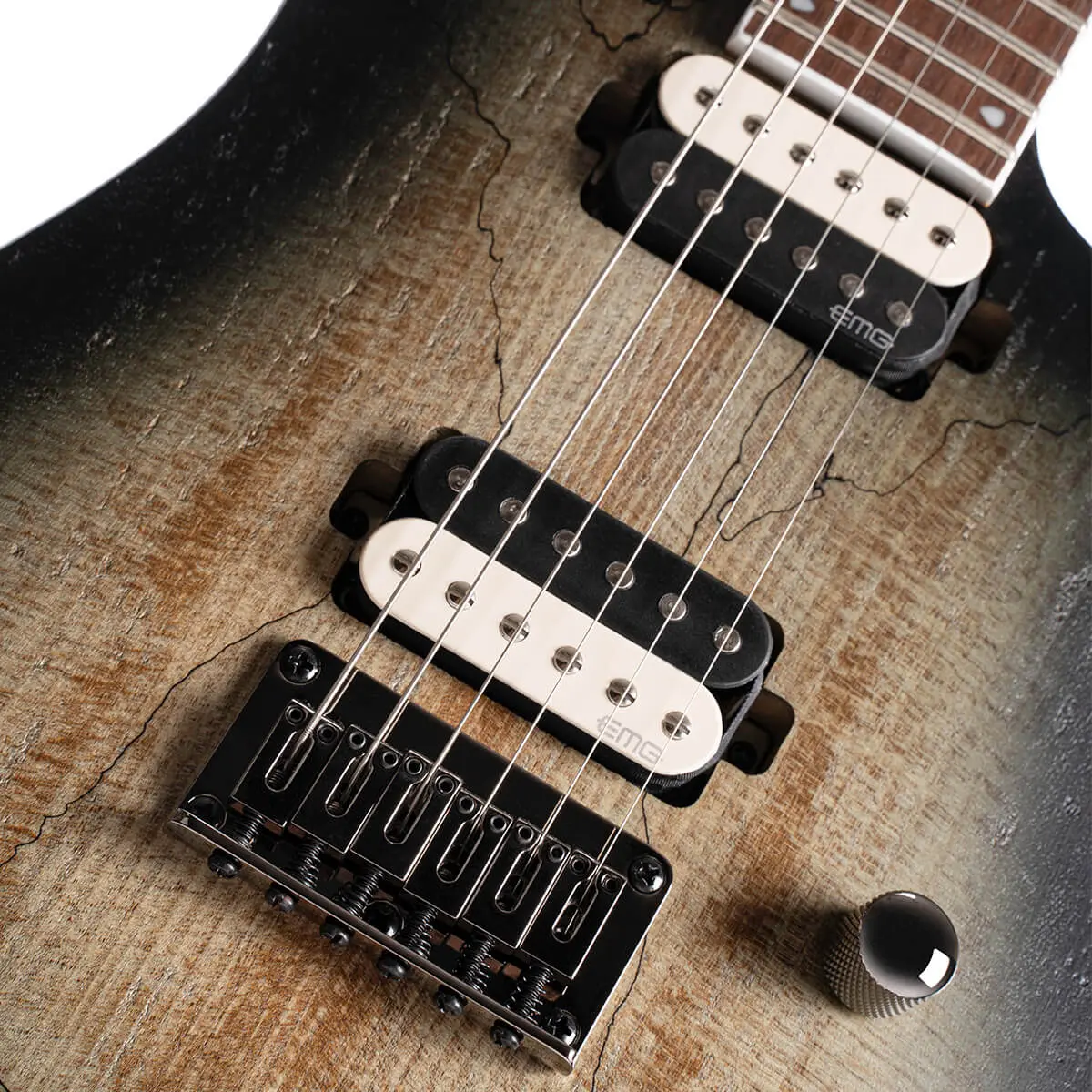 Cort KX300 Open Pore Raw Burst Electric Guitar - Image 13
