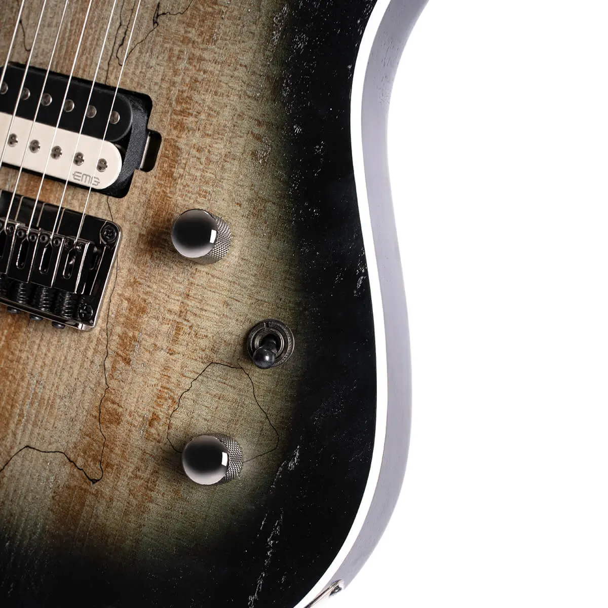 Cort KX300 Open Pore Raw Burst Electric Guitar - Image 15