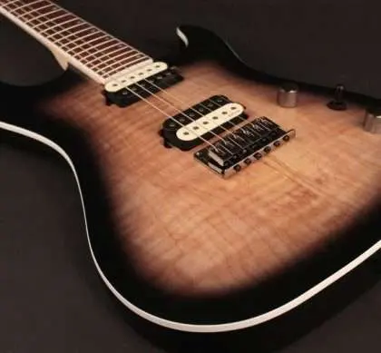 Cort KX300 Open Pore Raw Burst Electric Guitar - Image 7