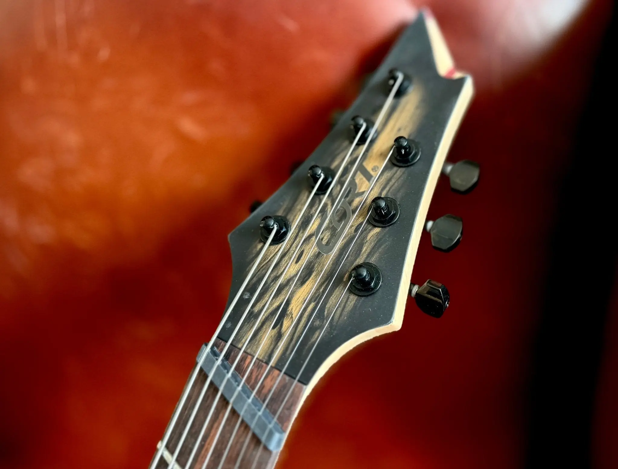 Cort KX507MS Pale Moon, Natural Black Burst Electric Guitar - Image 12