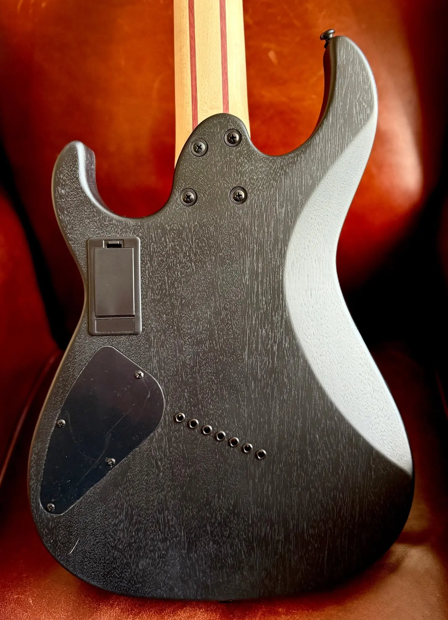 Cort KX507MS Pale Moon, Natural Black Burst Electric Guitar - Image 2
