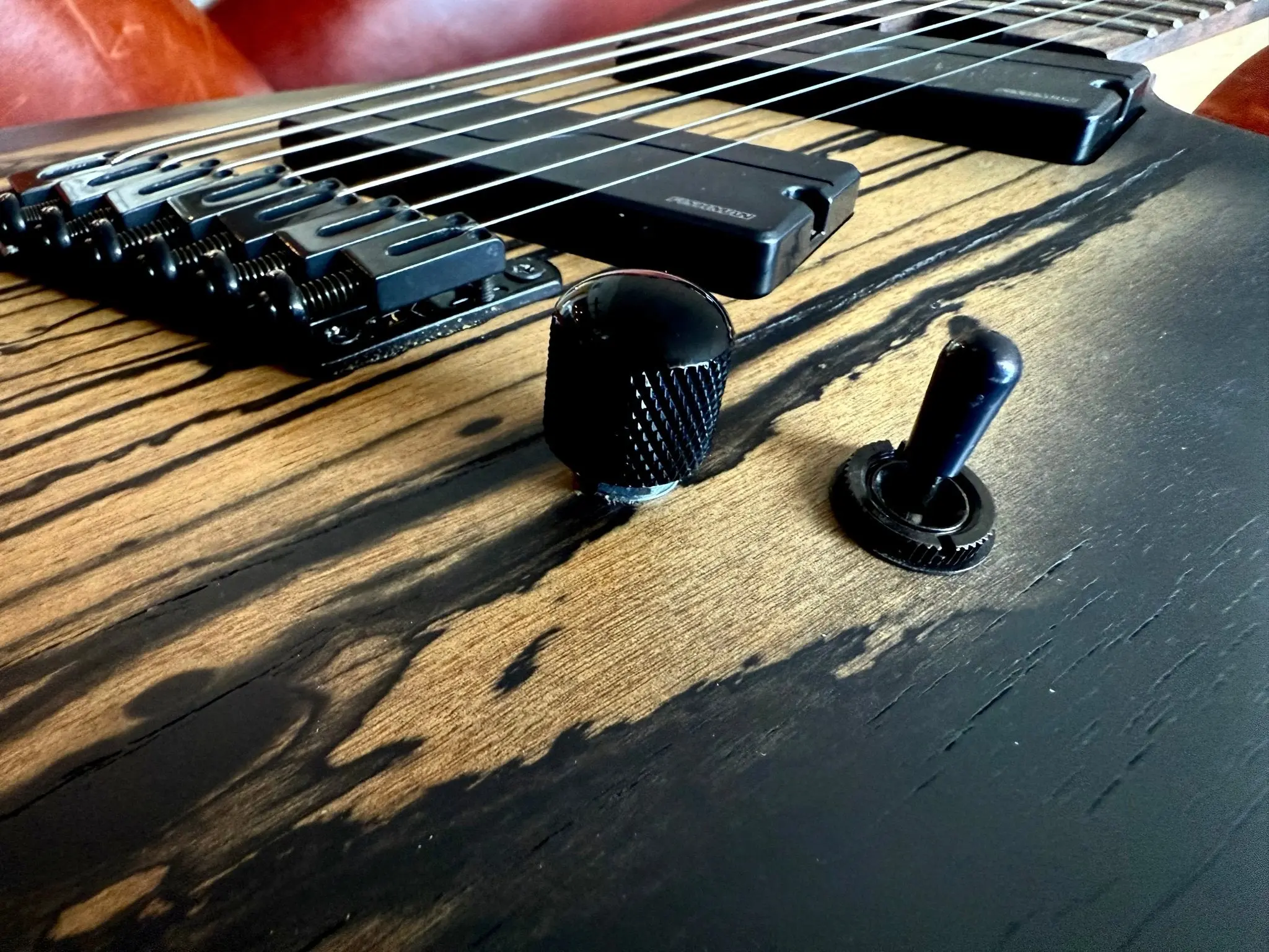 Cort KX507MS Pale Moon, Natural Black Burst Electric Guitar - Image 33