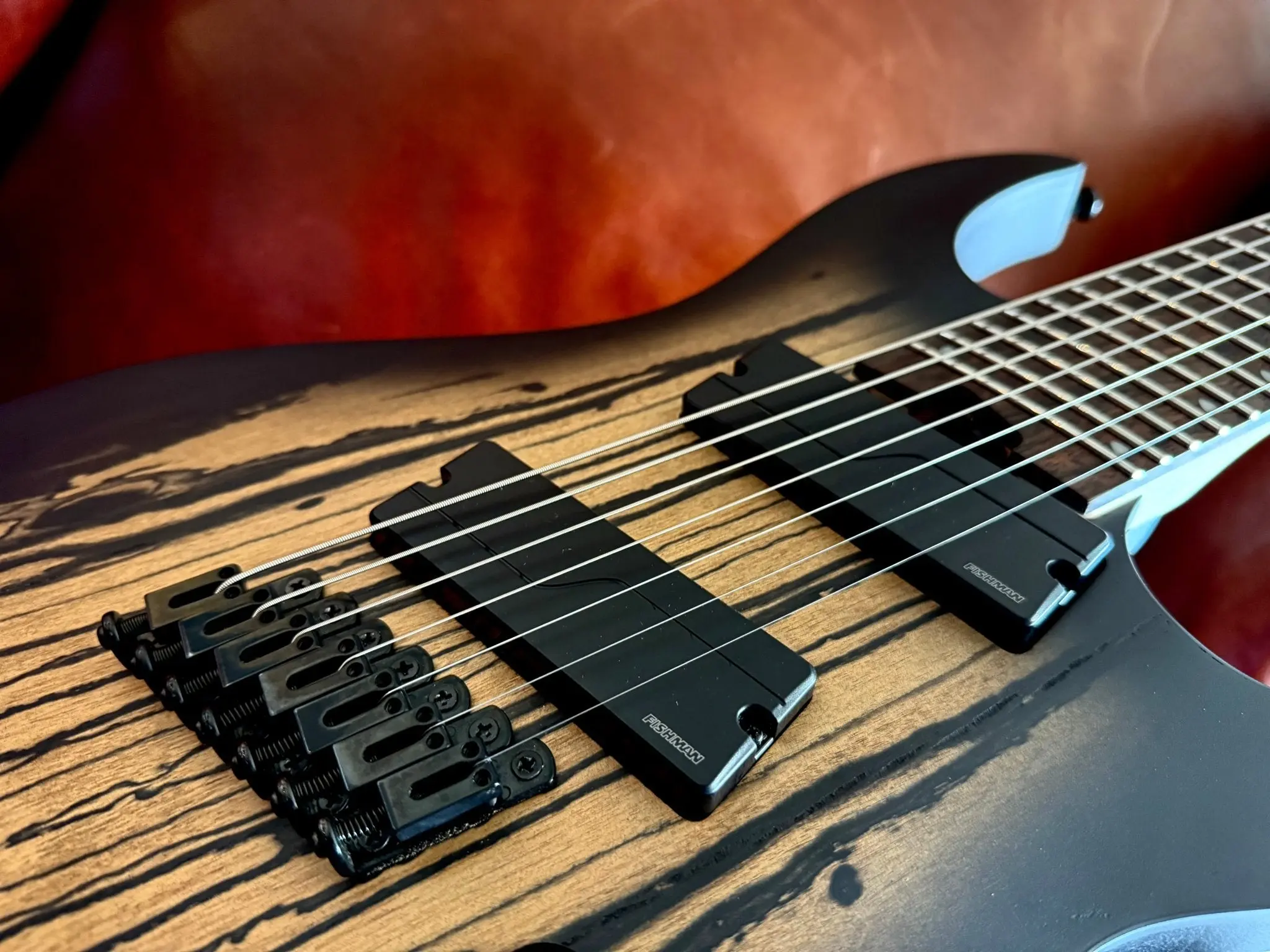 Cort KX507MS Pale Moon, Natural Black Burst Electric Guitar - Image 8