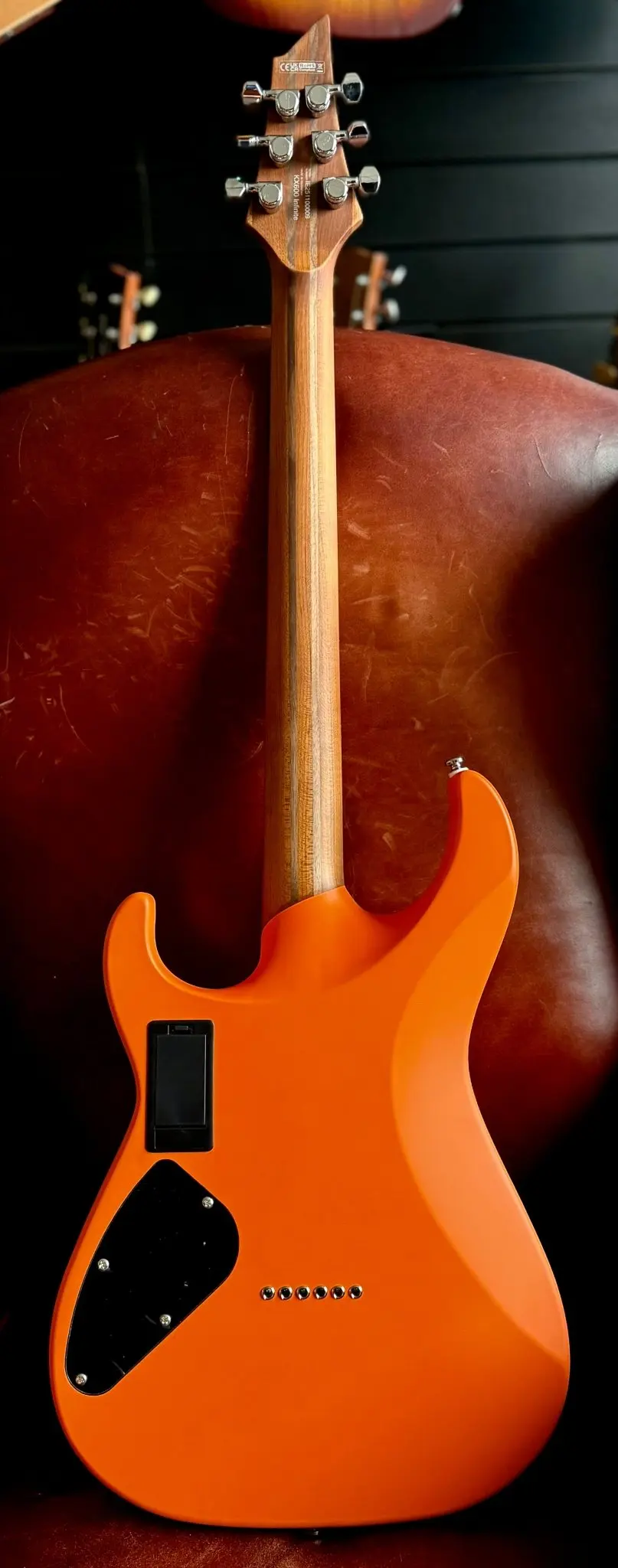 Cort KX600 Infinite Orange Crush Satin Thru Neck Electric Rock Guitar - Image 22