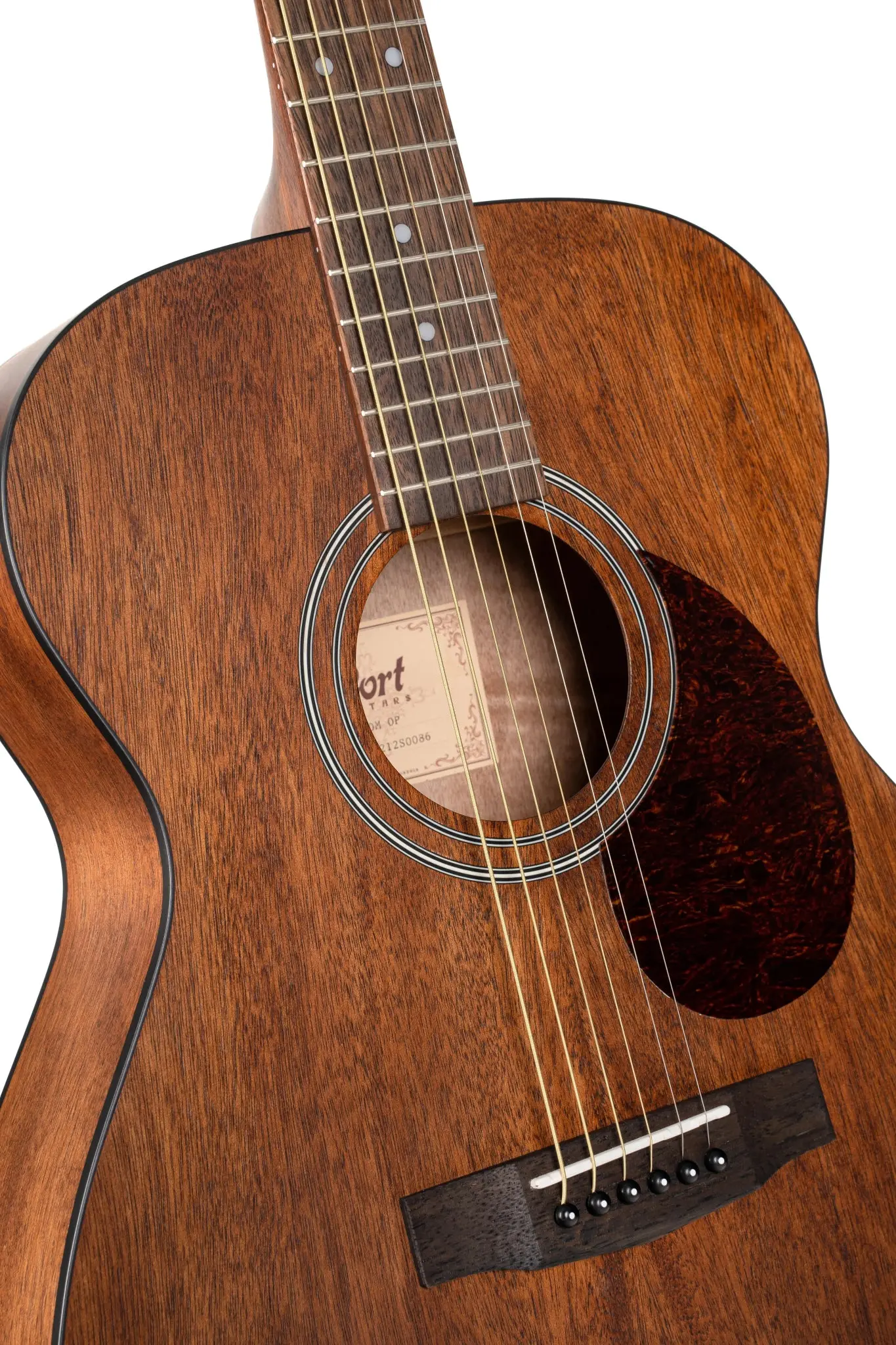 Cort L60 Mahogany Open Pore Acoustic Guitar - Image 6
