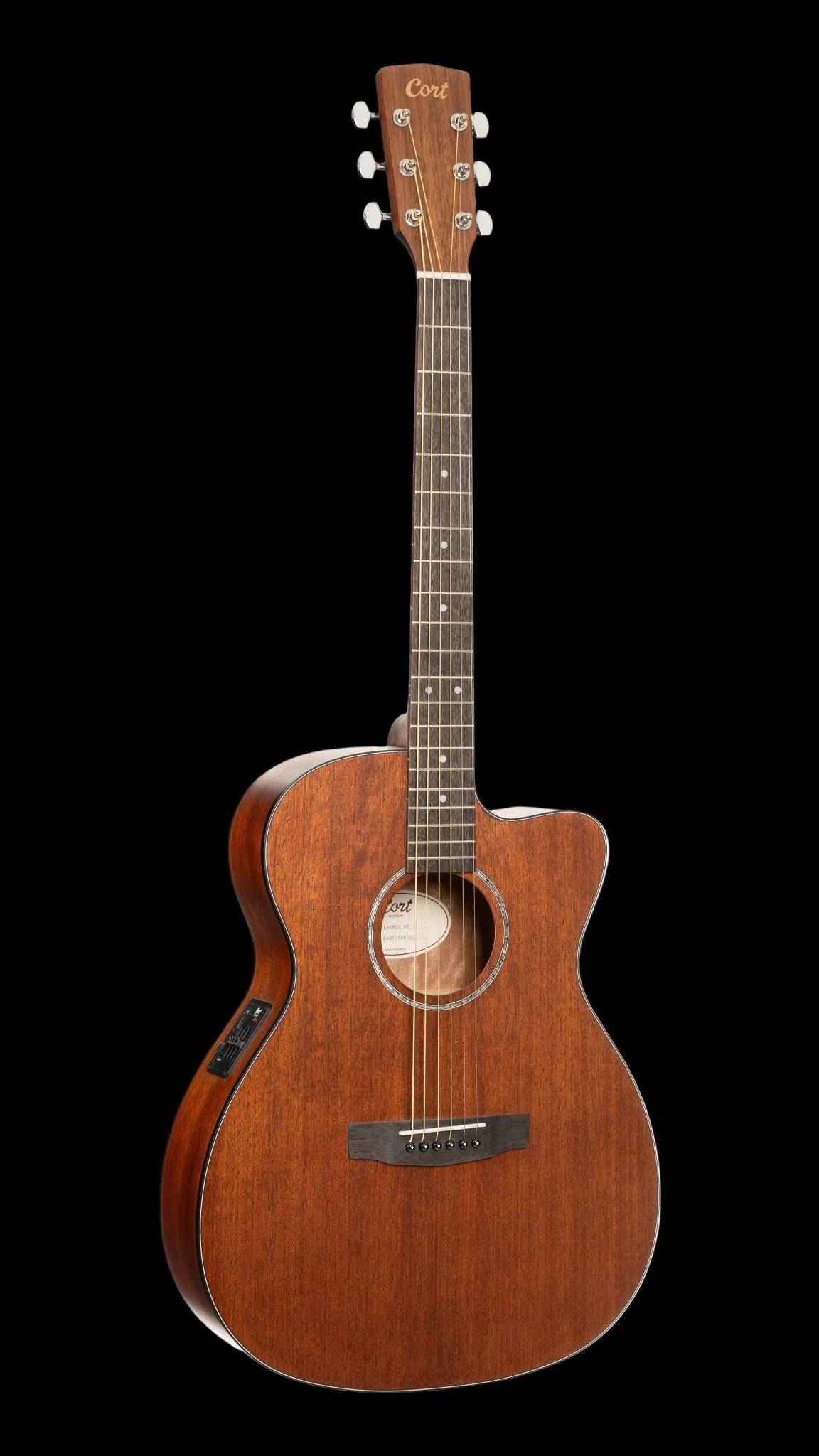Cort L60MCE Mahogany Electro Acoustic Guitar, w' £225 Custom Pro Setup & Support Package - Image 14