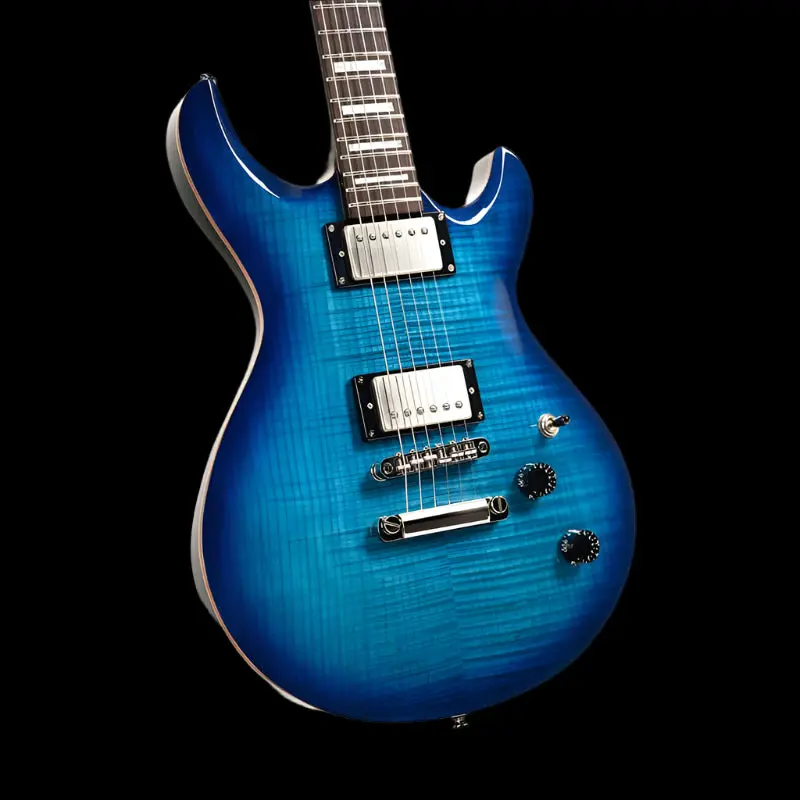 Cort M600BB Blue Burst.  Awesome Set Neck Electric Guitar For PRS Lovers. Top Recommendation. - Image 11
