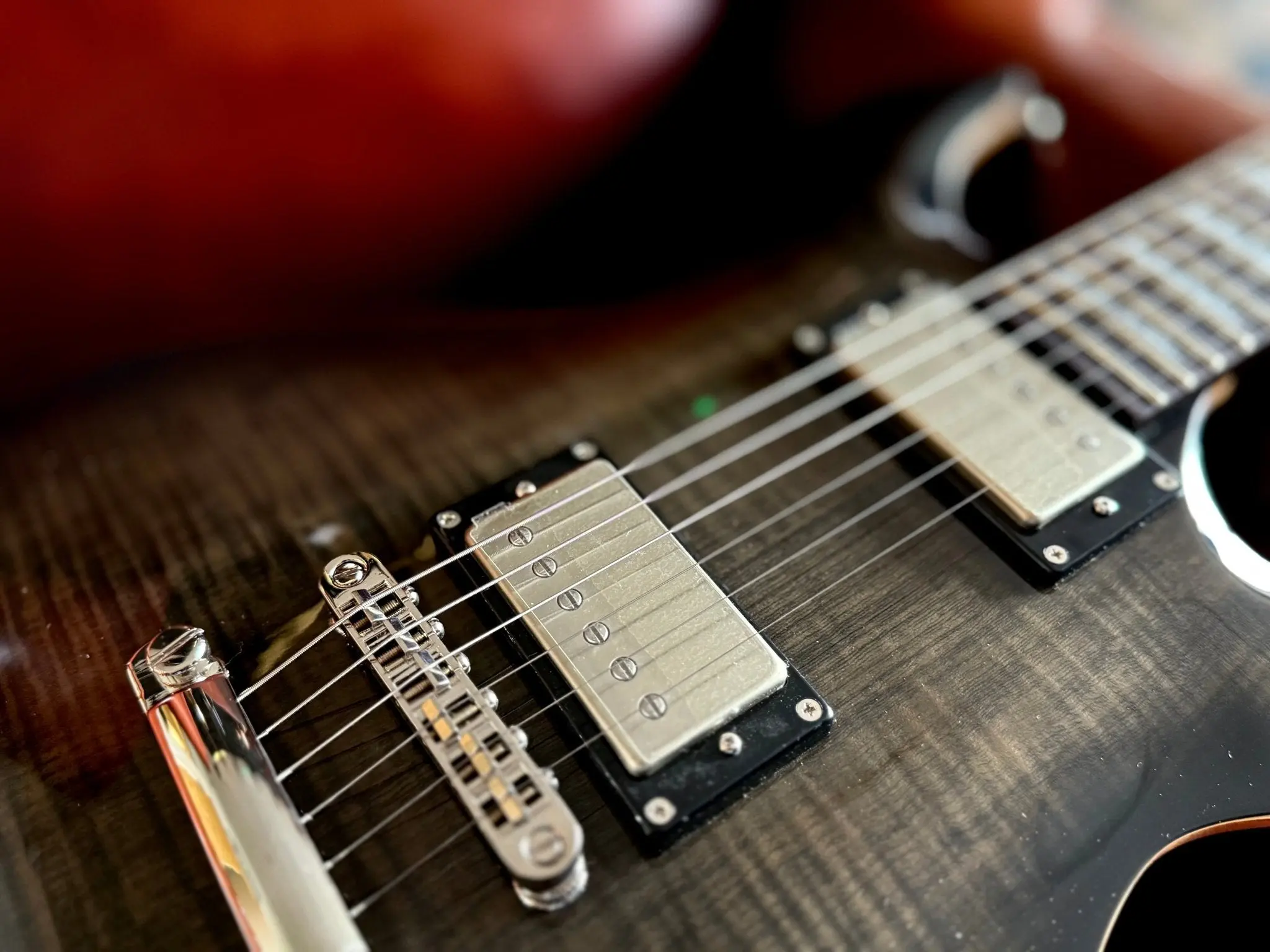 Cort M600TBB Trans Black Burst.  Awesome Set Neck Electric Guitar For PRS Lovers. Top Recommendation. - Image 12