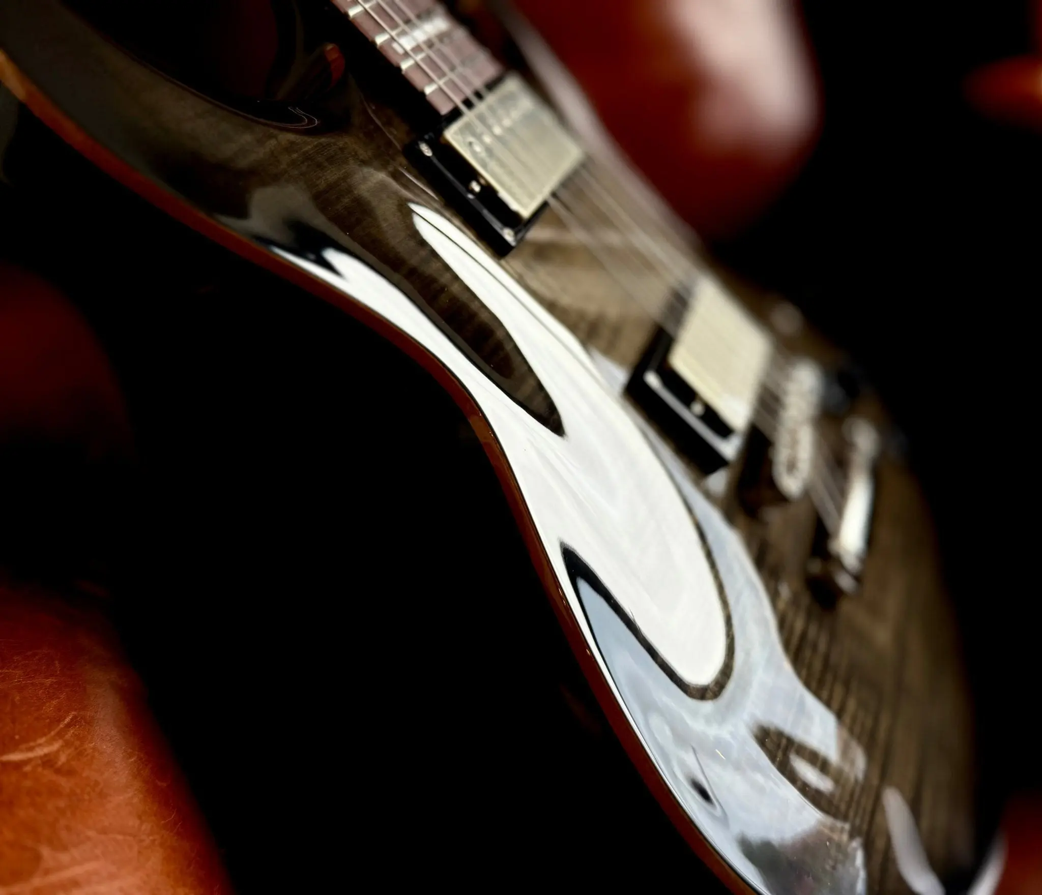 Cort M600TBB Trans Black Burst.  Awesome Set Neck Electric Guitar For PRS Lovers. Top Recommendation. - Image 18
